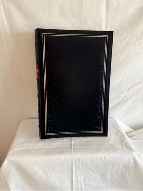 Classic Black Photo Album with Gold Trim